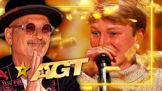 Dreams Come True Young Singer Wins the Golden Buzzer on Americas Got Talent 2024 [upl. by Mercorr]