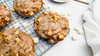 MapleGlazed Air Fryer Apple Fritter Recipe [upl. by Enel]