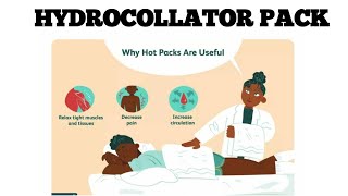 HYDROCOLLATOR PACKMOIST HEAT THERAPY [upl. by Yve838]