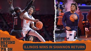 Illinois Basketball wins second straight game against Rutgers in Terrence Shannon Jr’s return [upl. by Ynnij]