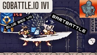 GoBattleio PvP  Bartbattle VS Blue Bro VN [upl. by Akinehc]