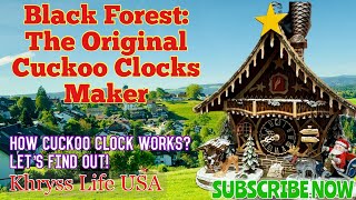 The Black Forest Cuckoo Clock Tour amp Demonstration Day Trip khrysslife [upl. by Maryrose240]