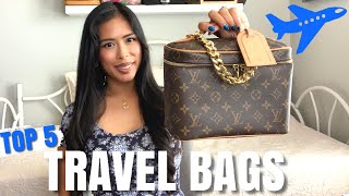 The BEST Travel Bags Carry On Luggage Backpack Crossbody Vanity Case  Louis Vuitton amp More [upl. by Nutsud278]