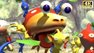 Pikmin 2 Full Game Movie All Cutscenes 4K 60 Fps Ultra HD [upl. by Harbard824]