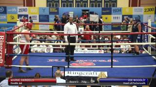 Haringey Box Cup Live Finals  Marnie Swindells v Zoe Woodley [upl. by Adnohs392]