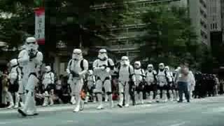 Dragon Con Parade 2008  Storm Troopers [upl. by Laeno951]