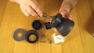 Hario Skerton MSCS 2TB  Hand Coffee Grinder  Unboxing  Molinillo de café  Café Contibio [upl. by Walt]