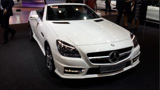 MercedesBenz SLKClass 2014 In detail review walkaround Interior Exterior [upl. by Athalla]