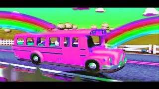 CocoMelon Wheels On The Bus Sound Variations 373 Seconds memes [upl. by Mixam]