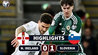 Severna Irska  Slovenija  Cilji in vrhunci  Kvalifikacije za euro  Northern Ireland  Slovenia [upl. by Eelyrehc]