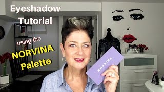 Eyeshadow Tutorial For Older Eyes Using The ABH Norvina PaletteOver 50 [upl. by Audwin]