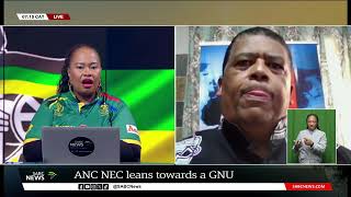 GNU  Prof Chris Landsberg unpacks ANC NEC meeting outcomes [upl. by Enrobialc]