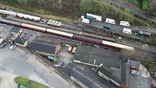 Ecclesbourne Valley Railway Wirksworth Station Derbyshire [upl. by Anaj]