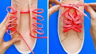 15 MANEIRAS CRIATIVAS DE AMARRAR SEUS SAPATOS [upl. by Acinoda]