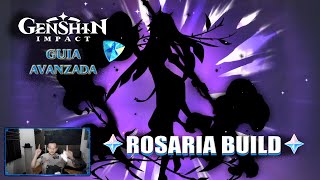 ROSARIA ❄ Build y Guia AVANZADA 24H de Testeo 🛑 DPSSubDPS Cryo  Genshin Impact [upl. by Redan]