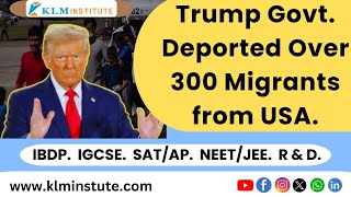 Trump deported over 300 migrant from USA [upl. by Elda85]