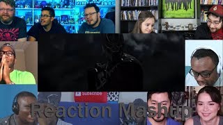 Black Panther Official Trailer REACTION MASHUP 2 [upl. by Adnolrehs]