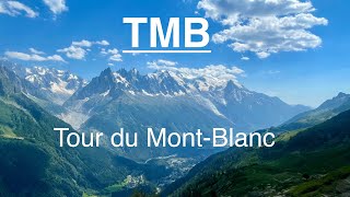 TMB  Tour du MontBlanc 2024 🇫🇷🇮🇹🇨🇭 [upl. by Nosmirc]