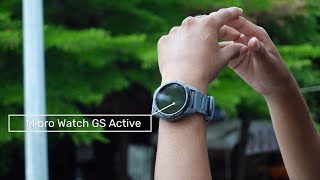 Mibro Watch GS Active Review  ធូរថ្លៃ ស្អាតរឹងមាំ មាន GPS និងមានអេក្រង់ AMOLED ល្បឿន 60hz ។ [upl. by Laws]