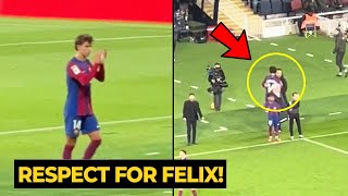 Joao Felix got standing ovation from Barca fans after his goal vs Atletico Madrid  Football News [upl. by Rosel318]