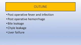 Hepatectomy complication [upl. by Raddy]