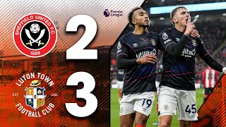 Sheffield United 23 Luton  What a comeback 🔥  Premier League Highlights [upl. by Nana708]