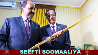 XIL WAREEJINTA VILLA SOMALIA amp MADAXWEYNE FARMAAJO OO SEEFTI DAHABHKA LAGU WAREEJIYAY  KHUDBADO [upl. by Crim519]