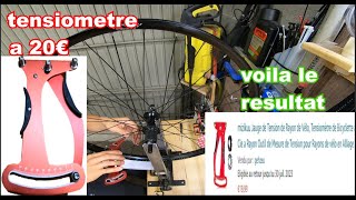 Rayonner une roue avec un tensiomètre a 20€ voilà ce quil c est passé [upl. by Brie]