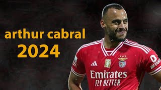 arthur cabral ▲ benfica skills 2024 ▲ [upl. by Jalbert934]