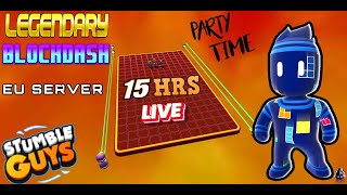 EU Server Legendary Block Dash stumbleguyslive stumbleguys fyp live stumbleguysbr [upl. by Glarum805]