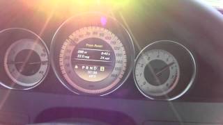 2012 Mercedes C250 Acceleration 060 mph [upl. by Anilegnave937]