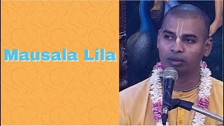 Srikant Krishna Prabhu lecture on Mausala Lila [upl. by Anasiul468]