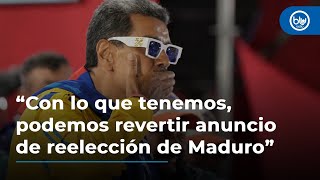 “Con lo que tenemos podemos revertir anuncio de reelección de Maduro” Andrés Velásquez [upl. by Awe387]