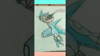 Drawing GRENINJA [upl. by Ingamar]