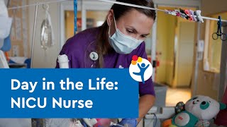 Day in the Life Neonatal Intensive Care Unit Nurse [upl. by Fuld]