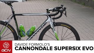 Davide Formolos Cannondale SuperSix Evo  Giro DItalia 2015 [upl. by Ready]