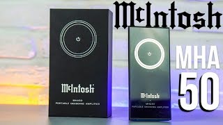 Review McIntosh MHA50 DAC di động đầu tiên của McIntosh [upl. by Nelyaw212]