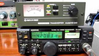 TRANSVERTER HX240  KENWOOD TR751 E [upl. by Corrinne]