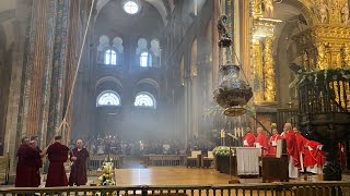 The Botafumeiro at the Santiago de Compostela Cathedral [upl. by Alegre]