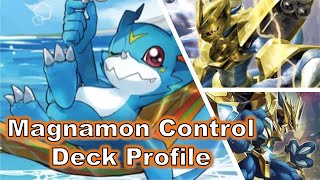 Magnamon Armor Control BT13 Deck Profile [upl. by Ahsemrak]