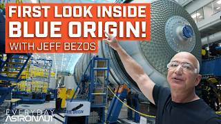 First Look Inside Blue Origins New Glenn Factory w Jeff Bezos [upl. by Yeung653]