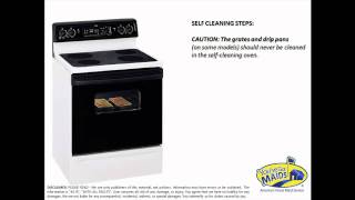 GE SELF CLEANING OVEN TIP [upl. by Nelra]