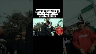 Rest in Peace Inozent One of Juan Thugs and 187 Mobstaz [upl. by Bacchus217]