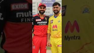 Virat kohli Vs ms dhoni cricket viratkohli csk kingkohli msdhoni shortsvideo cricket ki video [upl. by Rorrys423]