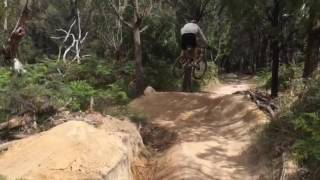 Red Hill Eatons cutting Mtb Jump [upl. by Jerman]