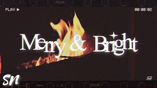 Sarah Nathalié  Merry amp Bright feat Cade Kellam Lyric Video [upl. by Acirtal]