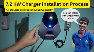 1 or 3 PHASE Meter  How much Load for AC Fast Charger  Detailed Explanation [upl. by Eitsirk]