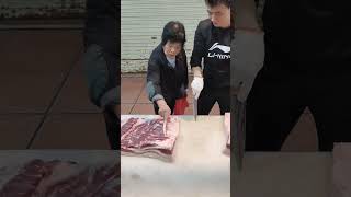 Fresh Pork  Pork Cutting  Cut as Much as You Need 1113 shorts [upl. by Akemor]