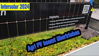 Intersolar 2024 Agri PV boomt übertrieben  PV Module fast geschenkt  Smarte Balkonkraftwerke [upl. by Retsehc]