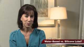 Dr Streicher Sexual Health Q and As WaterBased Lubes vs Silicone Lubes [upl. by Ellswerth]